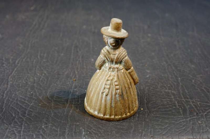 Vintage Brass Bell Antique Victorian Style Decor **Good Condition**