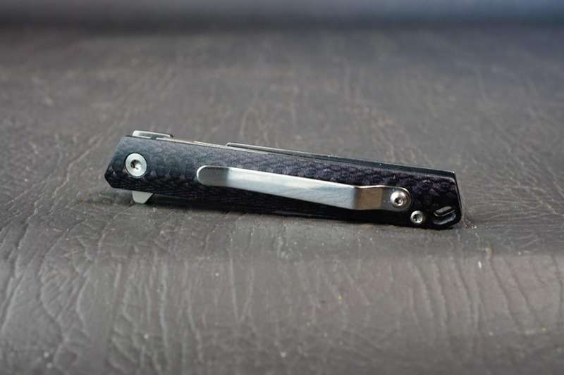 Carbon Fiber Folding Scalpel Knife with Liner Lock uses #60 Blades **5 Blades Included**