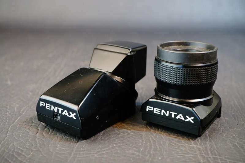Pentax LX 35mm SLR Camera + Pentax 50mm F1.7 Lens, LX Motor Drive + Sports Finders *Great Condition*