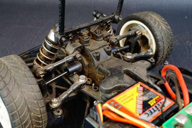 Original Academy STR-4 Alfa 4WD 1/10 RC Racing Car **Great Condition**