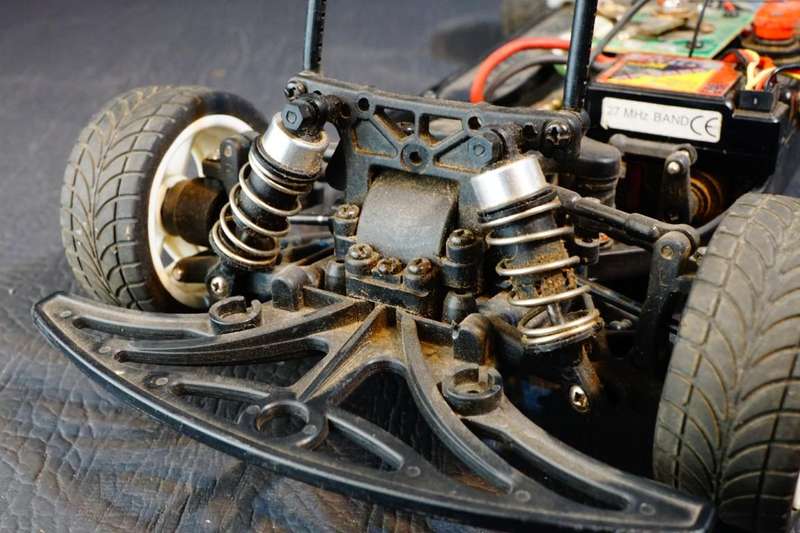 Original Academy STR-4 Alfa 4WD 1/10 RC Racing Car **Great Condition**
