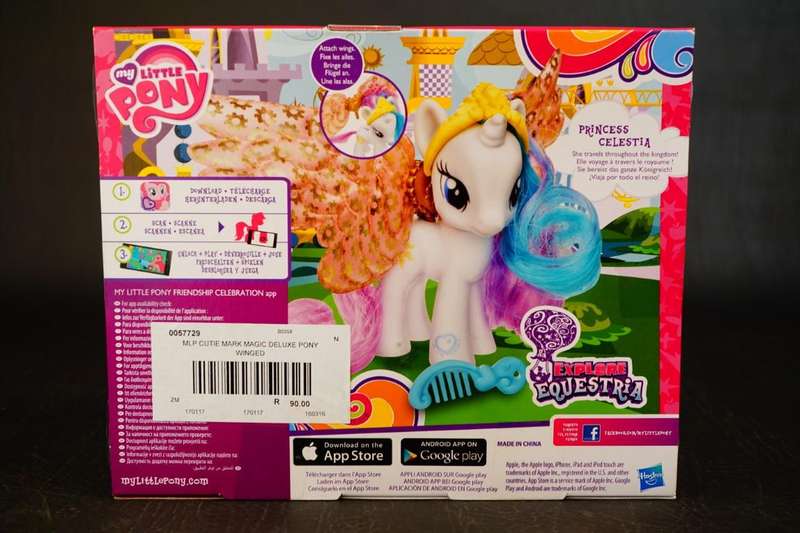 My Little Pony Explore Equestria Shimmer Flutters Princess Celestia Hasbro 2015 *New Old Shop Stock*
