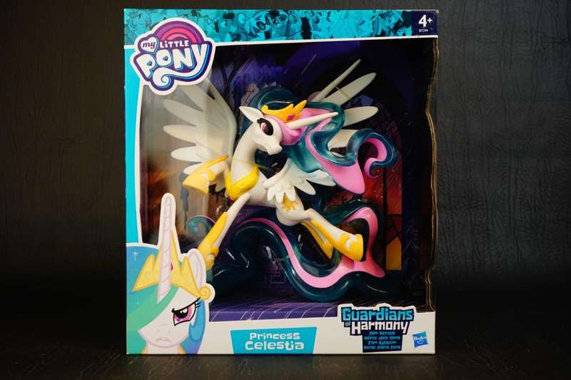My Little Pony Guardians of Harmony Princess Celestia Fan Series Hasbro 2015 *New Old Shop Stock*