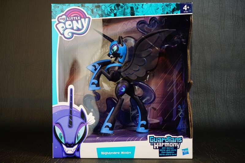My Little Pony Guardians of Harmony Nightmare Moon Fan Series Hasbro 2015 *New Old Shop Stock*