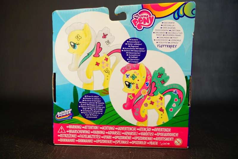 My Little Pony Rainbow Power Design-A-Pony Fluttershy Hasbro 2014 **New Old Shop Stock**