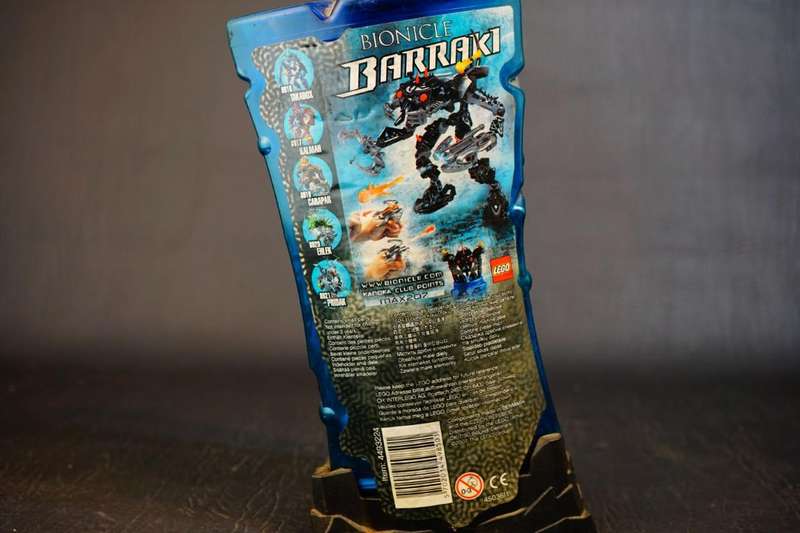 Factory Sealed - Lego Bionicle Barraki 8919 Mantax - Retired And Rare 2007 *New Old Shop Stock*