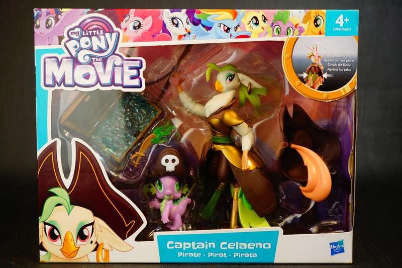My Little Pony The Movie Captain Celaeno & Spike Hasbro 2016 *New Old Shop Stock*