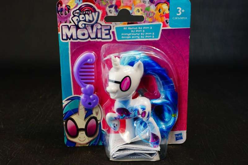 My Little Pony The Movie All About DJ Pon-3 Mini Figure Hasbro 2016  *New Old Shop Stock*