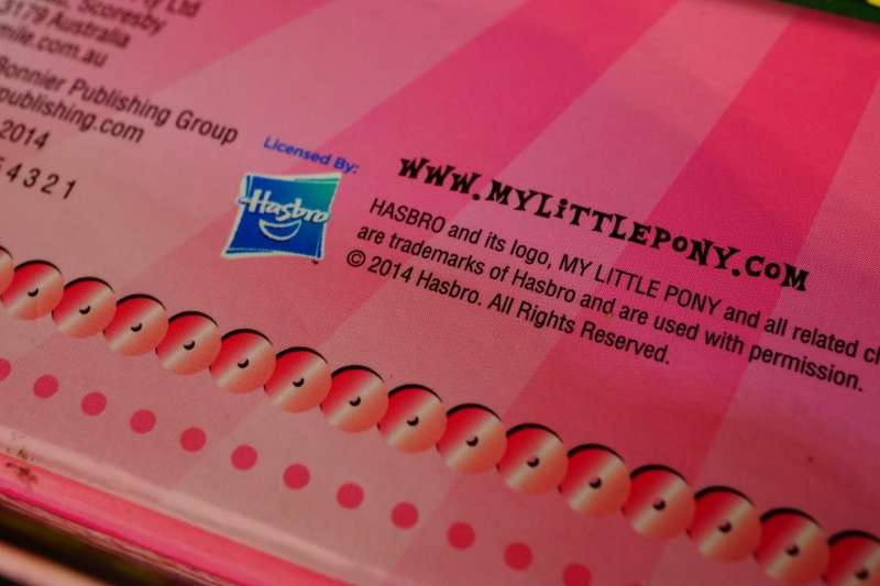 My Little Pony Jewlery Box of Books Hasbro *New Old Shop Stock*
