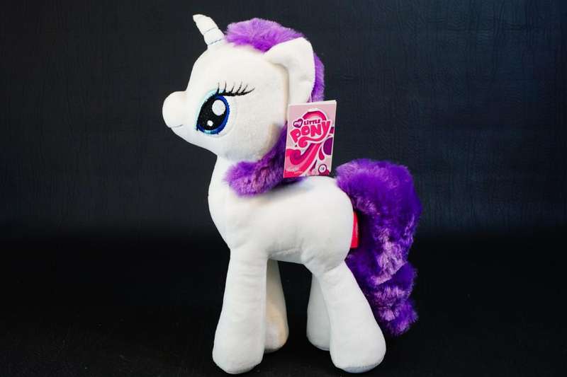 My Little Pony Famosa 12Inch Plush Rarity Hasbro 2016 *New Old Shop Stock*