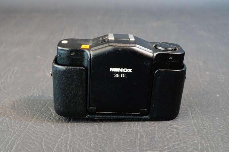 Minox 35 GL Film Camera 35mm f2.8 Lens with Half Leather Carrying Case **Great Condition**