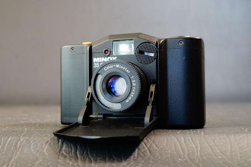Minox 35 GT Film Camera with Minotar 35mm f2.8 Lens and Original Display Case **Great Condition**