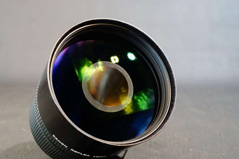 Canon New FD NFD 500mm f8 Reflex Mirror Catadioptric Lens in Canon FD Mount **Excellent Condition**