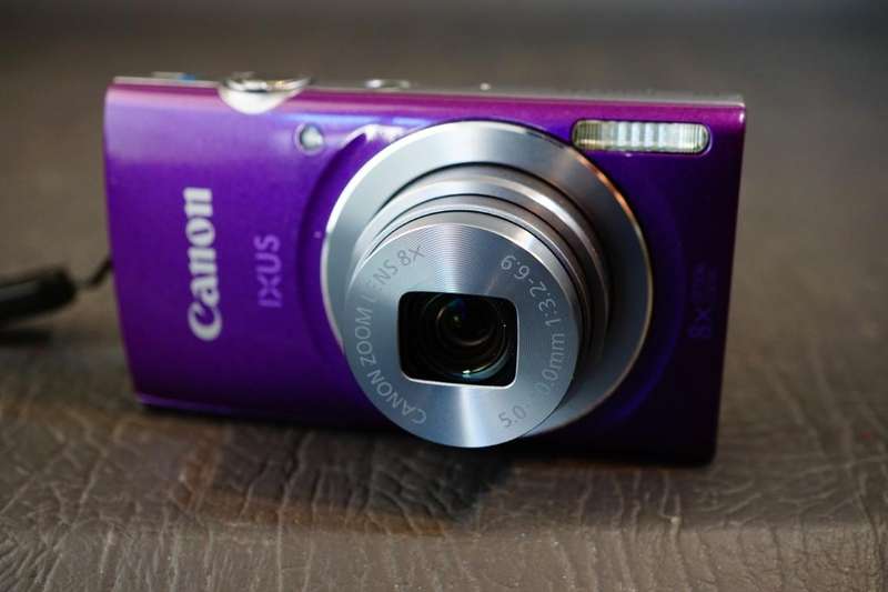 Purple Canon Ixus 145 / ELPH 135 16.0MP Digital Compact Camera with Box **Great Condition**