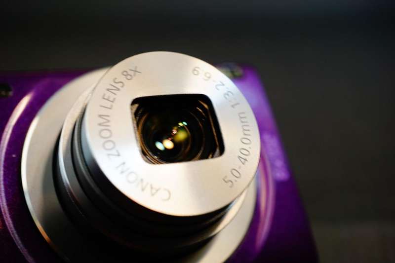 Purple Canon Ixus 145 / ELPH 135 16.0MP Digital Compact Camera with Box **Great Condition**