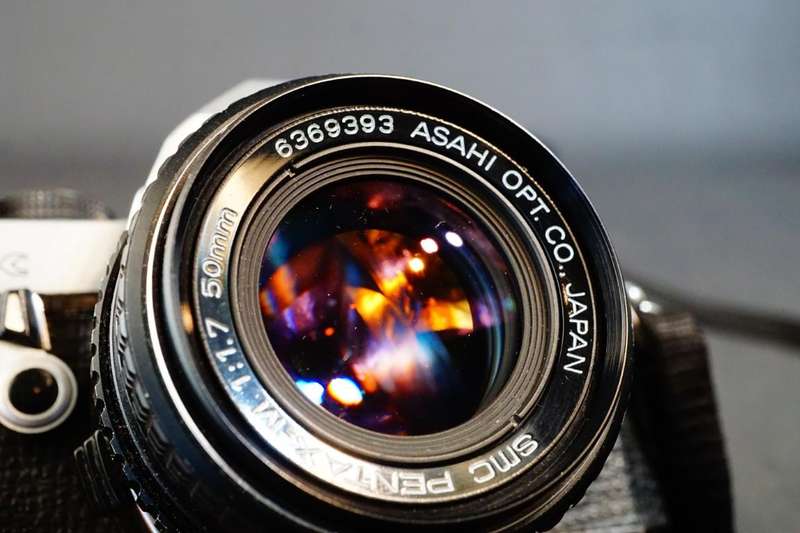 Pentax MX 35mm SLR Film Camera with Pentax 50mm F1.7 Lens  **Great Condition**