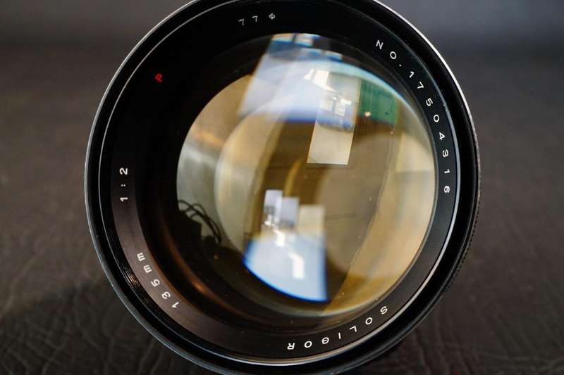 Soligor P 135mm F2 MF Lens in M42 Screw Mount  **Excellent Condition**