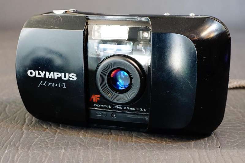 Olympus MJU-1 Point and Shoot AF Film Camera with 35mm F3.5 Prime Lens **Good Condition**