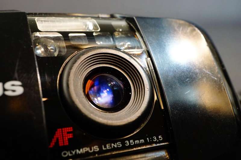 Olympus MJU-1 Point and Shoot AF Film Camera with 35mm F3.5 Prime Lens **Good Condition**
