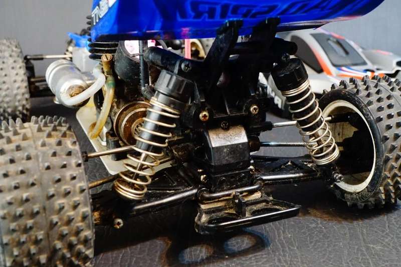 Tamiya Mad Spirit (43529) 1/10 4WD Nitro RC Racing Buggy **Great Condition**