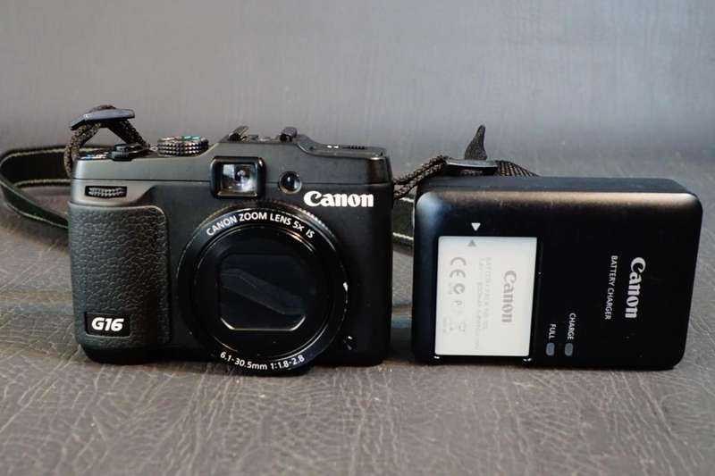 Canon Powershot G16 12.1MP CCD Sensor Compact Digital Camera **Good Condition**