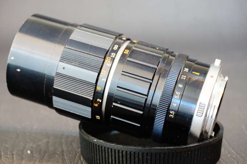 Olympus Zuiko Auto Zoom 50-90mm f3.5 MF Lens Pen F FT FV and Case  **Good Condition**