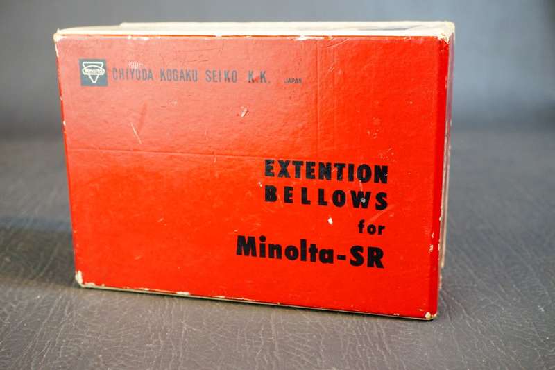 Minolta Fold-able Bellows in Minolta SR/MD Mount Boxed **Great Condition**