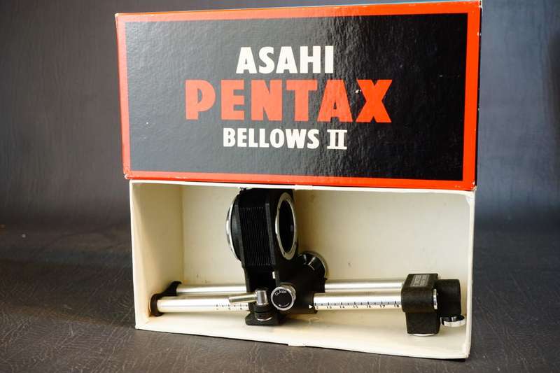 Asahi Pentax Bellows II Unit M42 Screw Mount Boxed  **Excellent Condition**