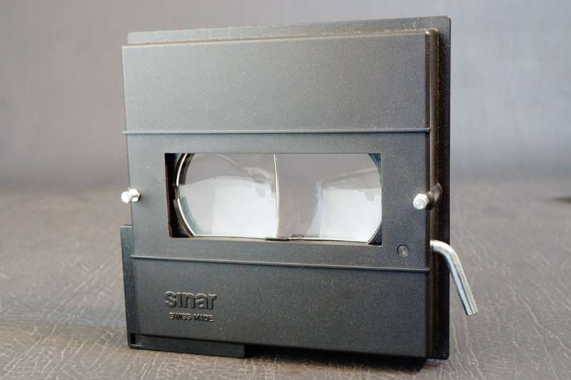 Sinar Binocular Magnifier Hood Finder for 4x5 Cameras **Excellent Condition**