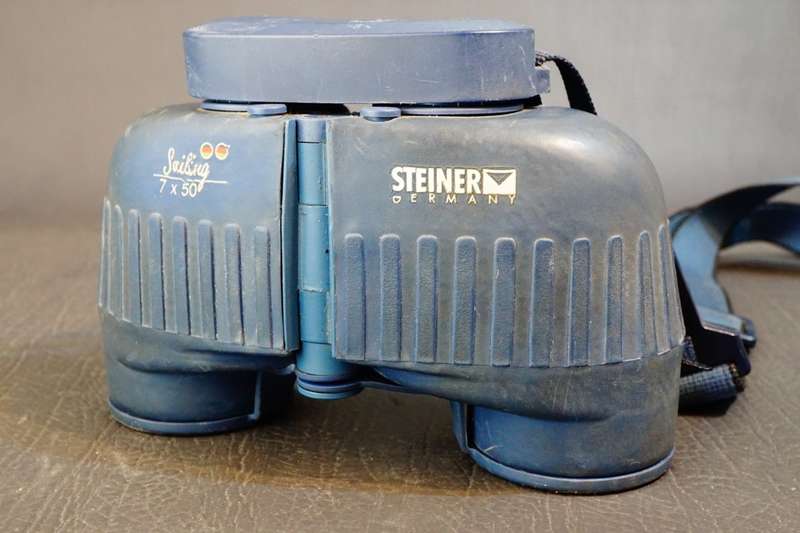 Rare Blue Steiner Sailing 7x50 Binoculars **Good Condition**
