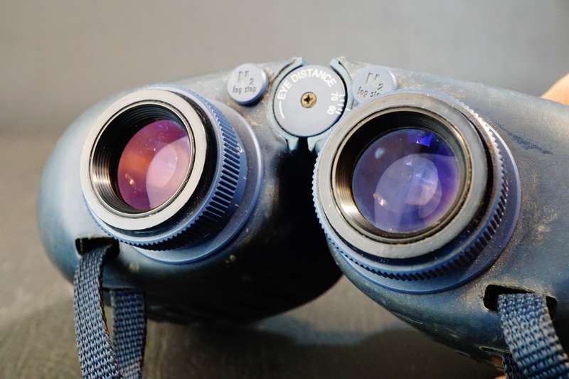 Rare Blue Steiner Sailing 7x50 Binoculars **Good Condition**