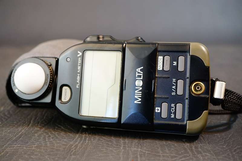 Minolta Flash Meter V Light Meter with Case **Great Condition**