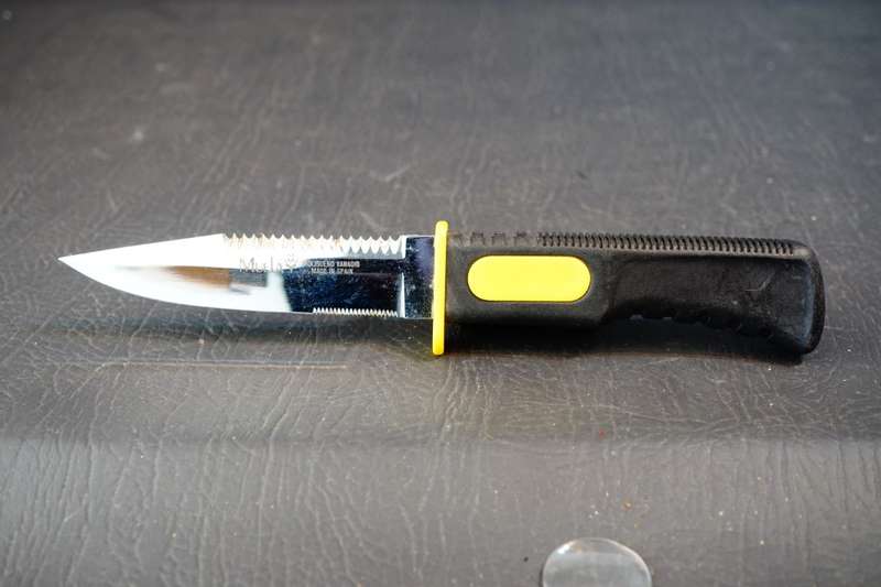 MUELA Sub-12.5 4-1/2" Fixed Blade Diver Knife **Good Condition**