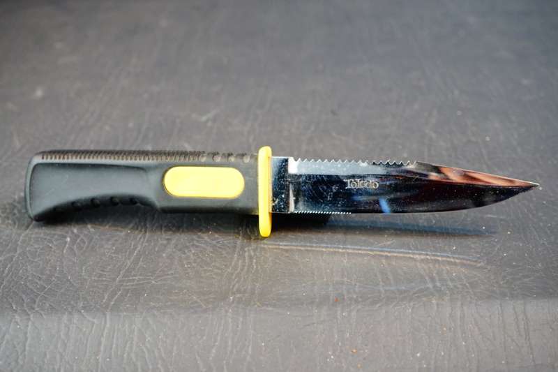 MUELA Sub-12.5 4-1/2" Fixed Blade Diver Knife **Good Condition**