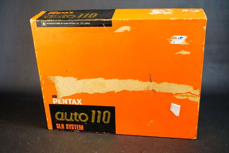 Pentax Auto 110 Auto 110 SLR Film Camera 3 Lens Kit with Box **Great Condition**