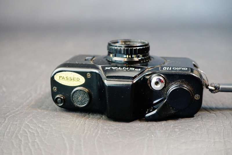 Pentax Auto 110 Auto 110 SLR Film Camera 3 Lens Kit with Box **Great Condition**