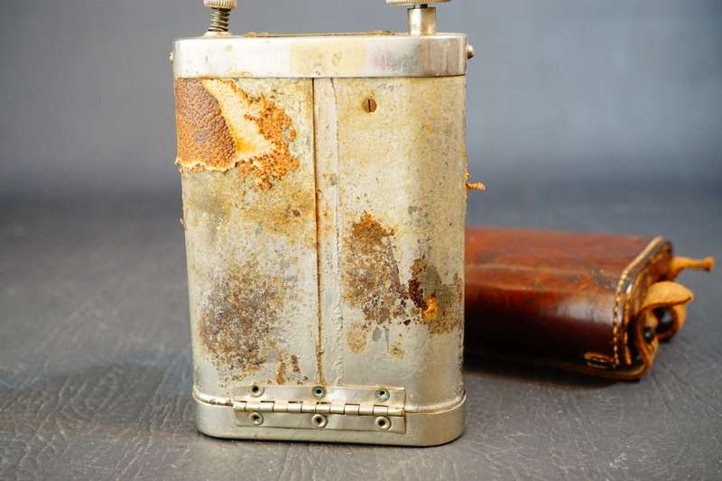 WW1 BRITISH OFFICERS ORILUX TRENCH LAMP **OK Condition**