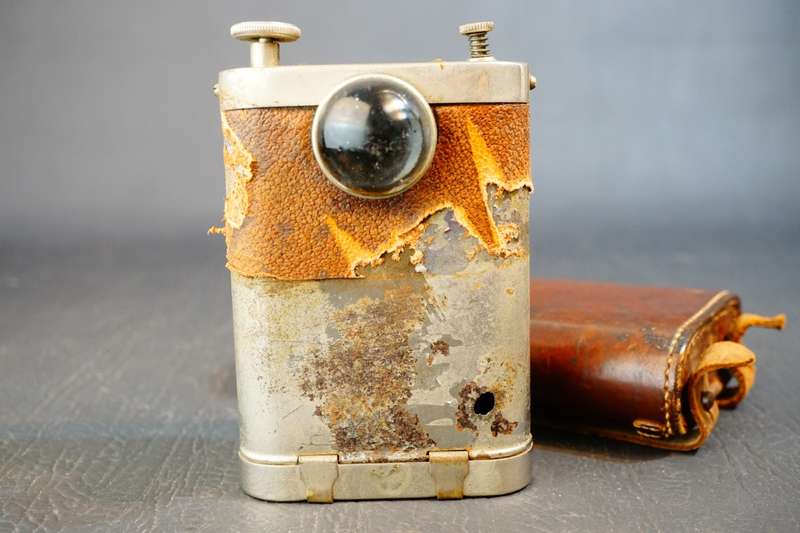 WW1 BRITISH OFFICERS ORILUX TRENCH LAMP **OK Condition**