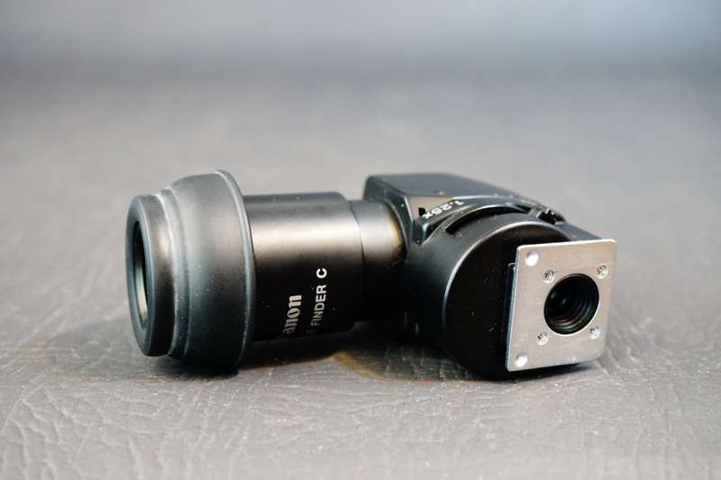 Canon Angle Finder C with Ec-C, Ed-C Adapters and Case