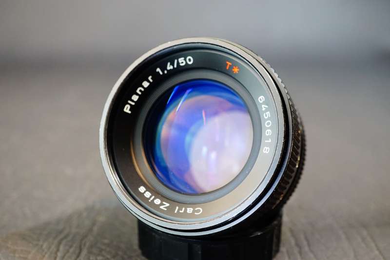 Carl Zeiss Planar T* 50mm F1.4 Lens in Contax CY Mount **Excellent Condition**