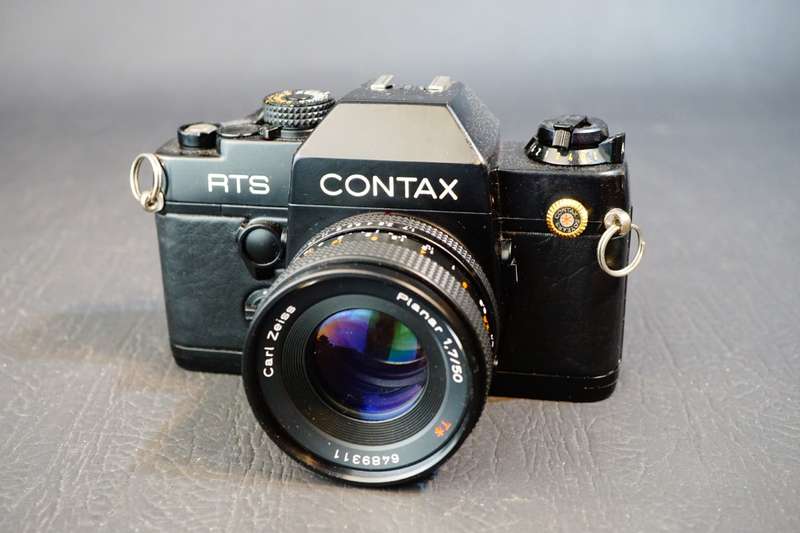 CONTAX RTS II 50 YEARS 50th Anniversary Film Camera with Zeiss 50mm F1.7 Lens **Excellent Condition*