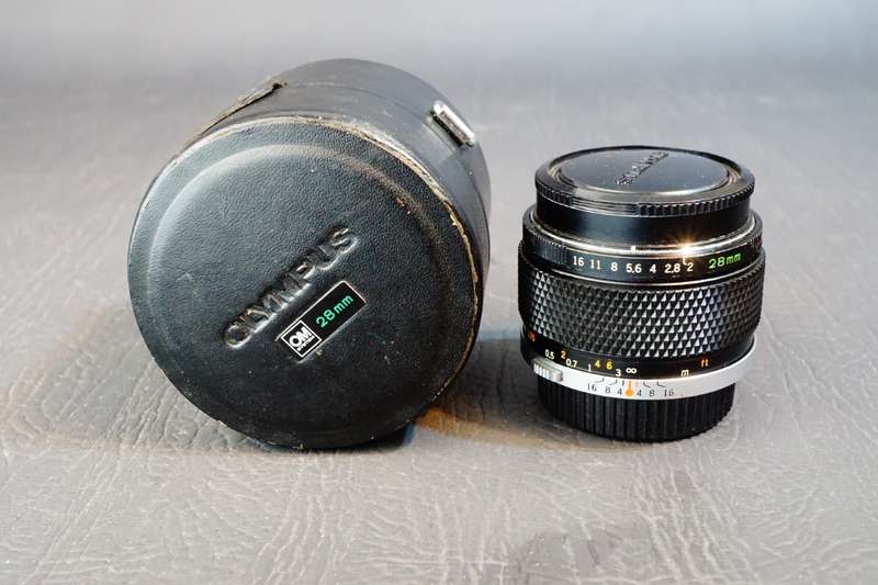 Olympus Zuiko MC Auto W 28mm F2 Lens for Olympus OM Mount