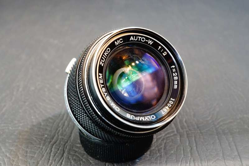 Olympus Zuiko MC Auto W 28mm F2 Lens for Olympus OM Mount