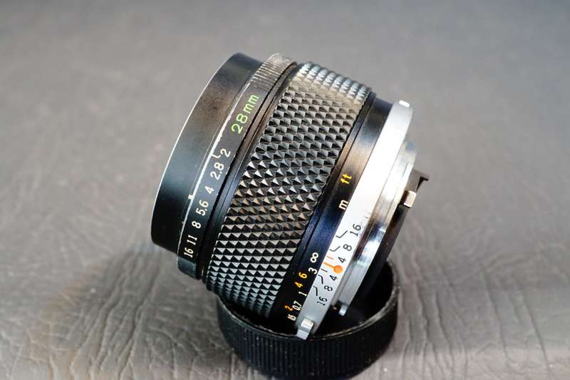 Olympus Zuiko MC Auto W 28mm F2 Lens for Olympus OM Mount