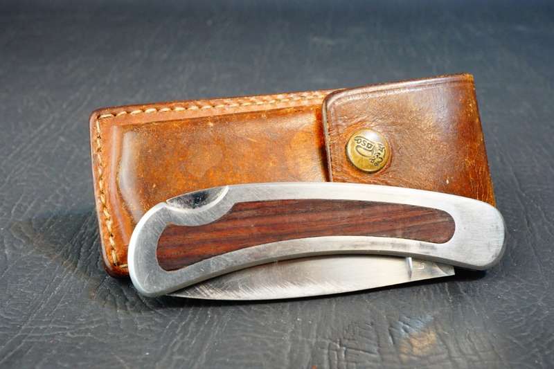 Large Vintage Kershaw 2070 Bigfoot Lock Back Pocket Knife  **Well Used Condition**