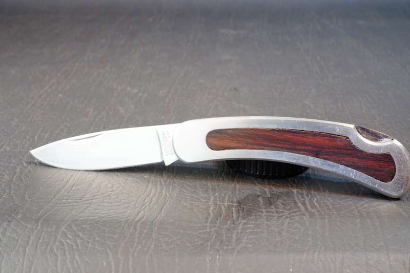 Large Vintage Kershaw 2070 Bigfoot Lock Back Pocket Knife  **Well Used Condition**