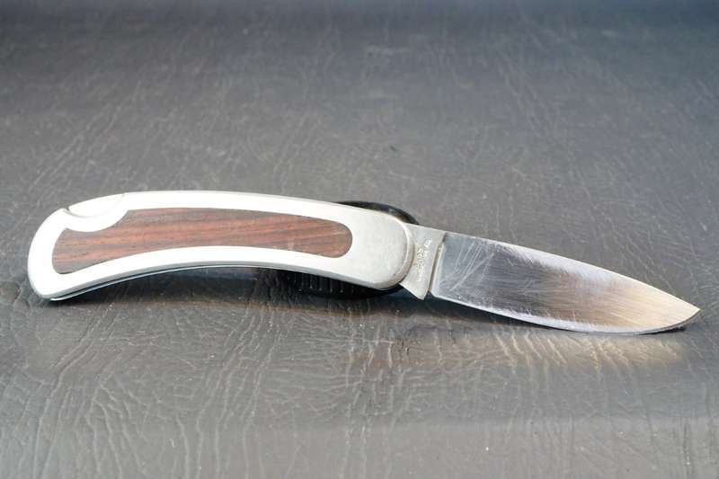 Large Vintage Kershaw 2070 Bigfoot Lock Back Pocket Knife  **Well Used Condition**