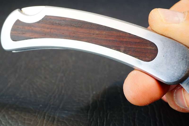 Large Vintage Kershaw 2070 Bigfoot Lock Back Pocket Knife  **Well Used Condition**
