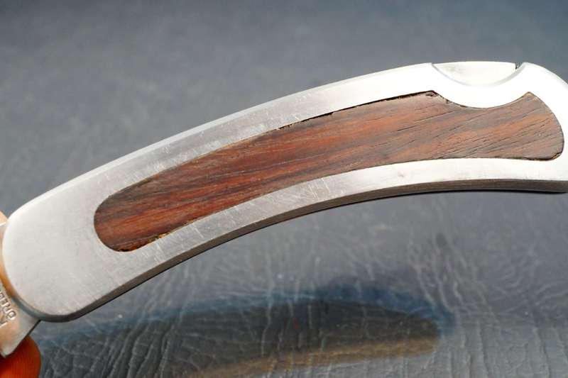 Large Vintage Kershaw 2070 Bigfoot Lock Back Pocket Knife  **Well Used Condition**