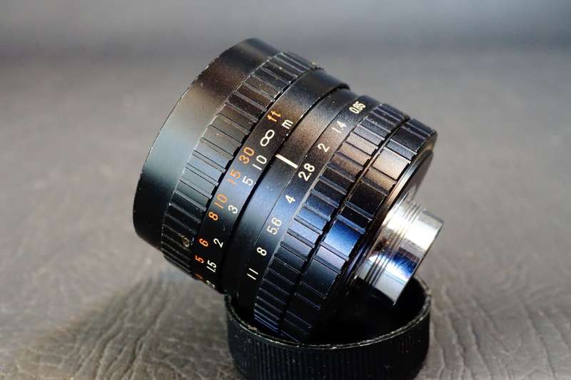 Fujinon TV 25mm f0.85 C-mount Lens Fuji Photo Optical Co. **Great Condition**